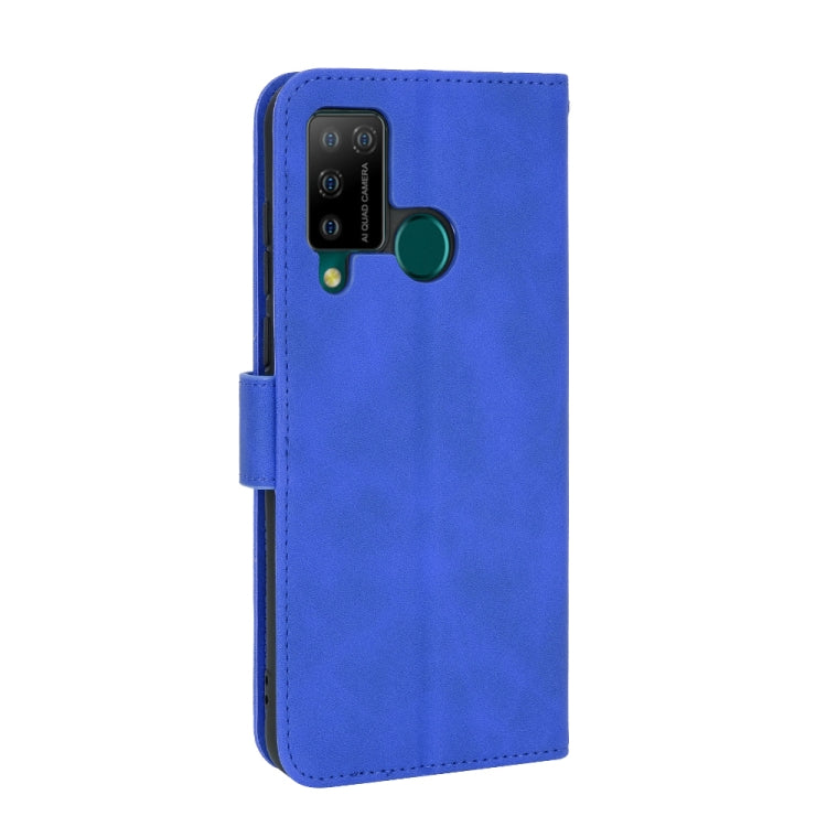For DOOGEE N20 Pro Solid Color Skin Feel Magnetic Buckle Horizontal Flip Calf Texture PU Leather Case with Holder & Card Slots & Wallet(Blue) - More Brand by buy2fix | Online Shopping UK | buy2fix
