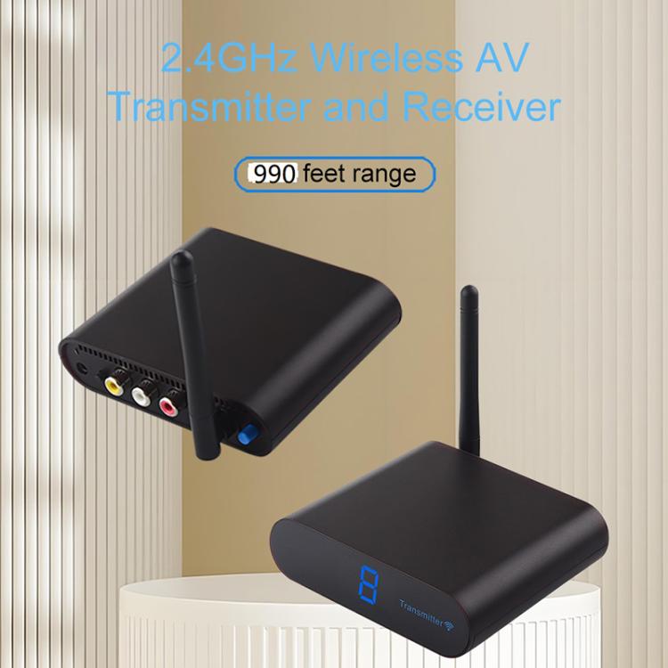 Measy AV230 2.4GHz Wireless Audio / VideoTransmitter & Receiver 1TX to 2RX(AU Plug) - Set Top Box & Accessories by Measy | Online Shopping UK | buy2fix