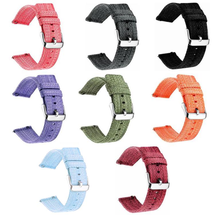 For Samsung Galaxy Watch8 / 8 Classic xDfind Nylon Canvas Watch Band(Army Green) - Watch Bands by xDfind | Online Shopping UK | buy2fix