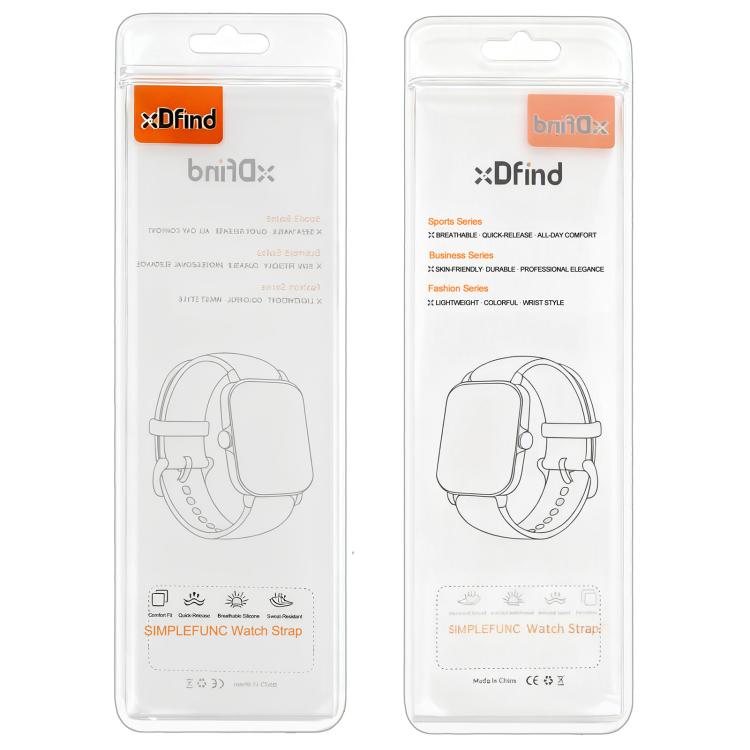 For WHOOP 5.0 / 4.0 xDfind Hybrid Nylon Braid Silicone Watch Band(Topaz Blue) - Watch Bands by xDfind | Online Shopping UK | buy2fix