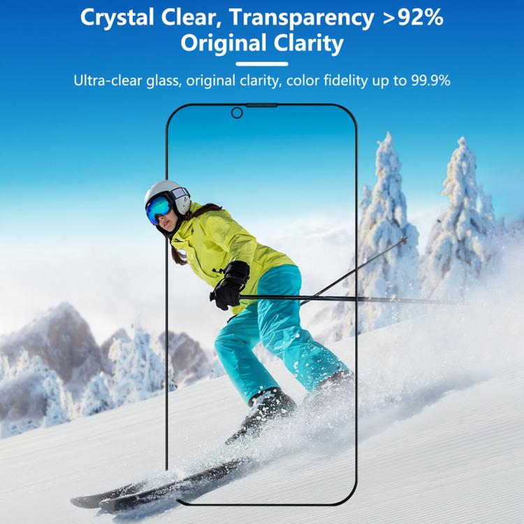 For iPhone 17 Pro JOYROOM Knight Series 2.5D Full Screen Colorless Anti-Blue Light Tempered Glass Film - iPhone 17 Pro Tempered Glass by JOYROOM | Online Shopping UK | buy2fix