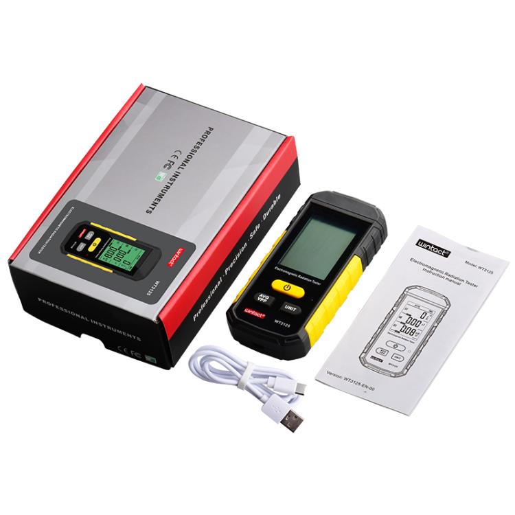 Wintact WT3125 Electromagnetic Radiation Tester - Radiation Detector by Wintact | Online Shopping UK | buy2fix