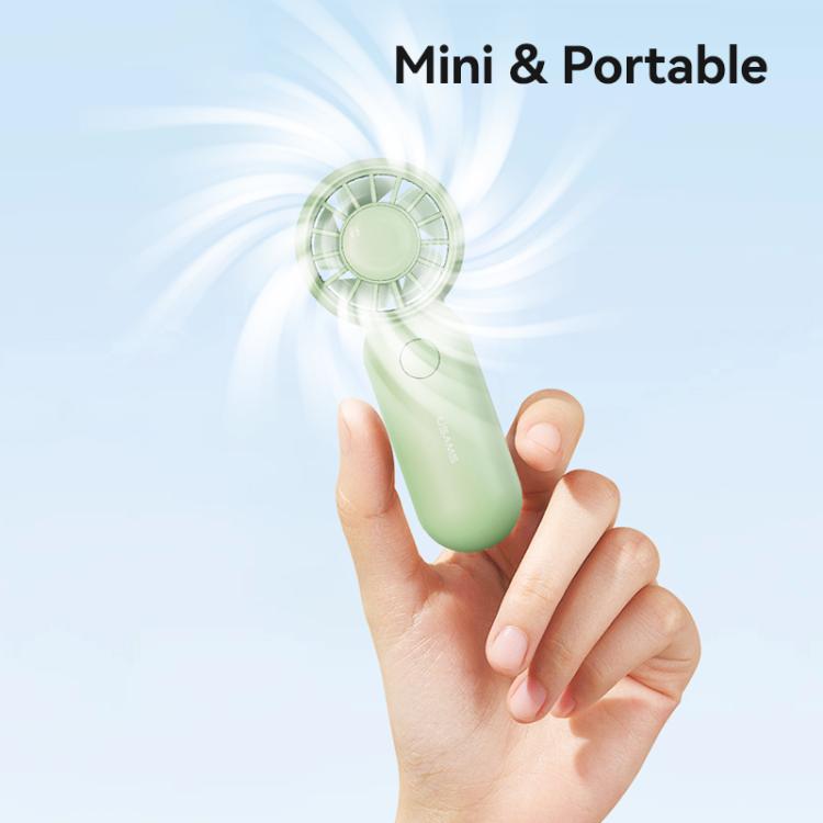 USAMS ZB354 Handheld Mini Pocket Fan(Purple) - Electric Fans by USAMS | Online Shopping UK | buy2fix
