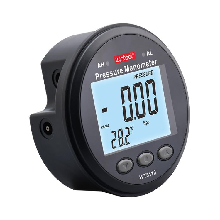 Wintact Portable Hight Precision Pressure Manometer with Temperature Compensation, Model:WT5110 / 10Kpa - Gas Monitor by Wintact | Online Shopping UK | buy2fix