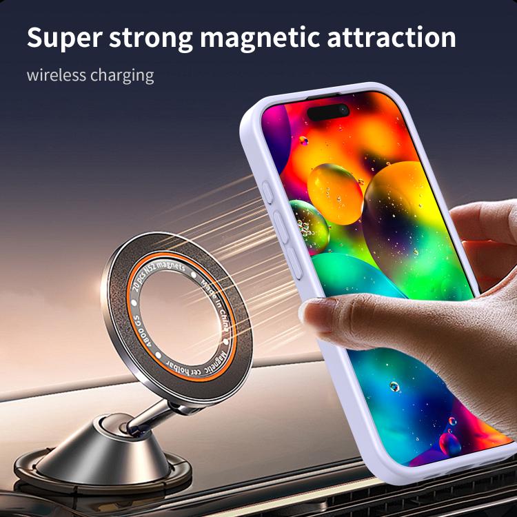 For iPhone 17 Fanying Series PC Hybrid TPU Translucent Frosted MagSafe Phone Case(Lavender) - iPhone 17 Cases by buy2fix | Online Shopping UK | buy2fix