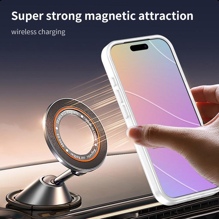 For iPhone 17 Pro Fanying Series PC Hybrid TPU Translucent Frosted MagSafe Phone Case(Matte White) - iPhone 17 Pro Cases by buy2fix | Online Shopping UK | buy2fix