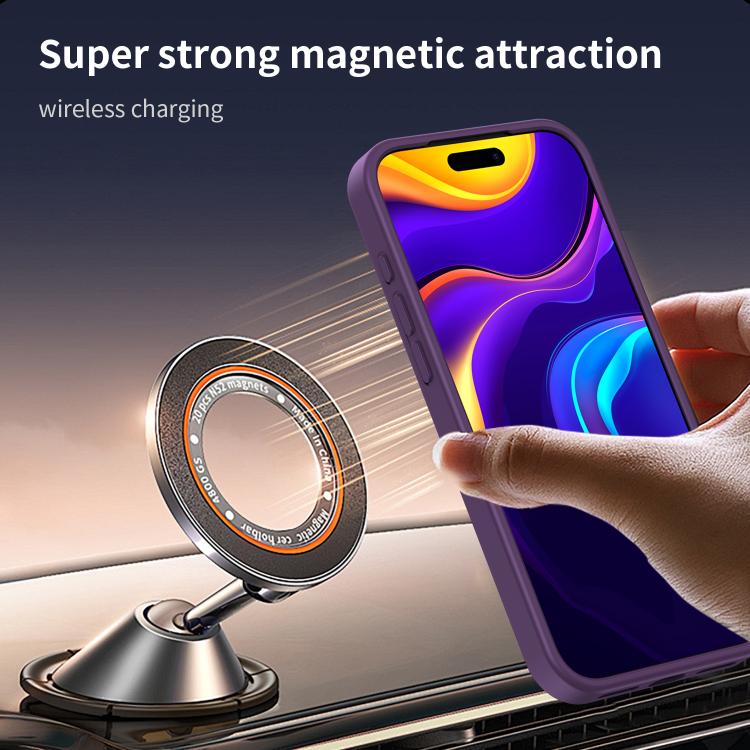 For iPhone 17 Pro Max Fanying Series PC Hybrid TPU Translucent Frosted MagSafe Phone Case(Crystal Purple) - iPhone 17 Pro Max Cases by buy2fix | Online Shopping UK | buy2fix