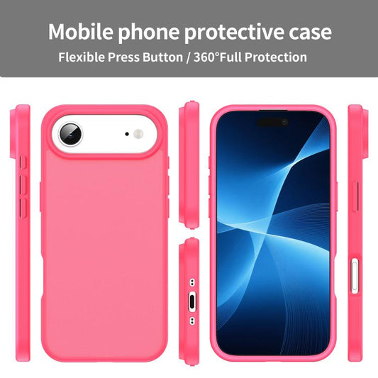 For iPhone Air Fanying Series PC Hybrid TPU Translucent Frosted Phone Case(Rose Red) - iPhone Air Cases by buy2fix | Online Shopping UK | buy2fix