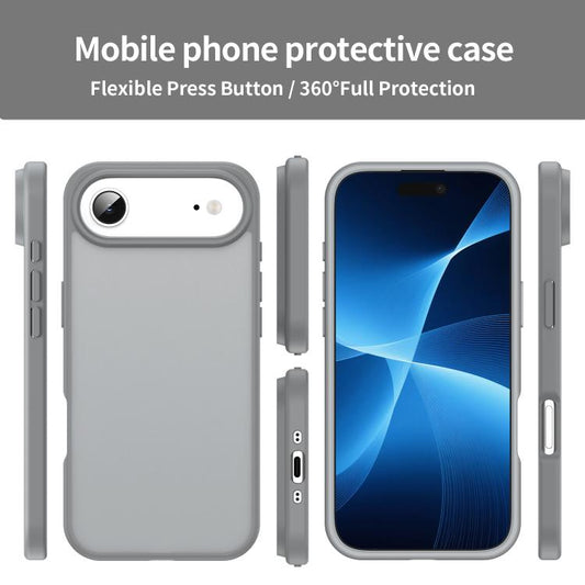 For iPhone Air Fanying Series PC Hybrid TPU Translucent Frosted Phone Case(Silver Grey) - iPhone Air Cases by buy2fix | Online Shopping UK | buy2fix