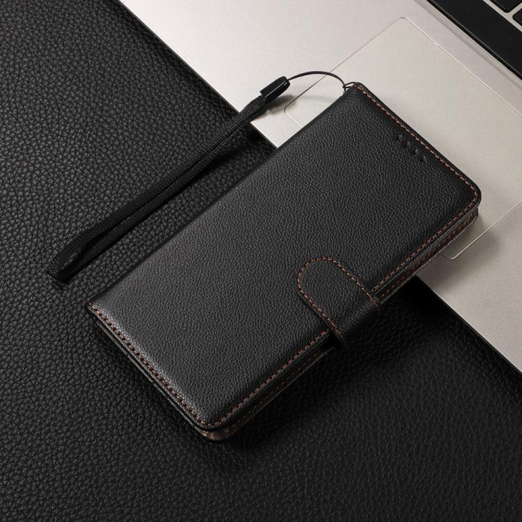 For Google Pixel 9 Pro XL / 10 Pro XL Litchi Texture RFID Blocking 3-Card Wallet Leather Phone Case(Black) - Google Cases by buy2fix | Online Shopping UK | buy2fix