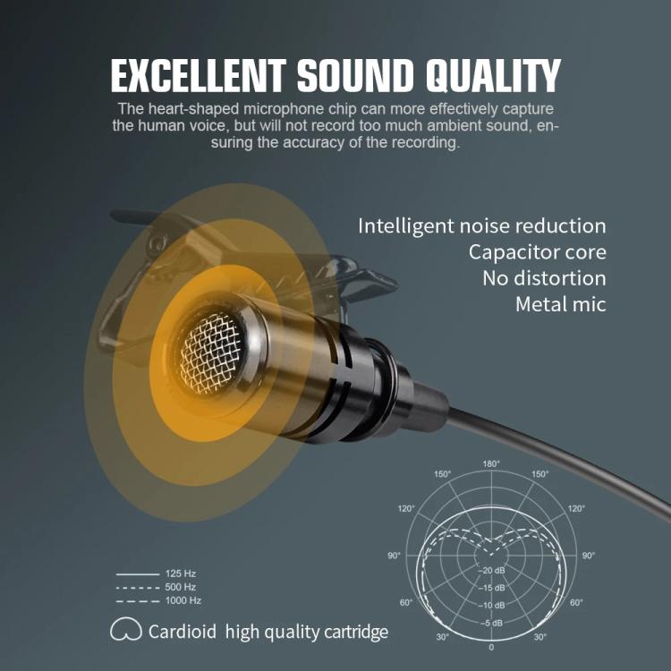 DEBRA DV-02 Wireless Lavalier Microphone TX & 2RX Outdoor Interview Live Broadcast - Microphone by DEBRA | Online Shopping UK | buy2fix