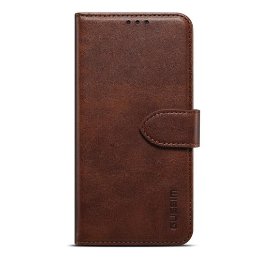 For iPhone Air GUSSIM Magnetic Horizontal Flip Leather Phone Case(Dark Brown) - iPhone Air Cases by GUSSIM | Online Shopping UK | buy2fix