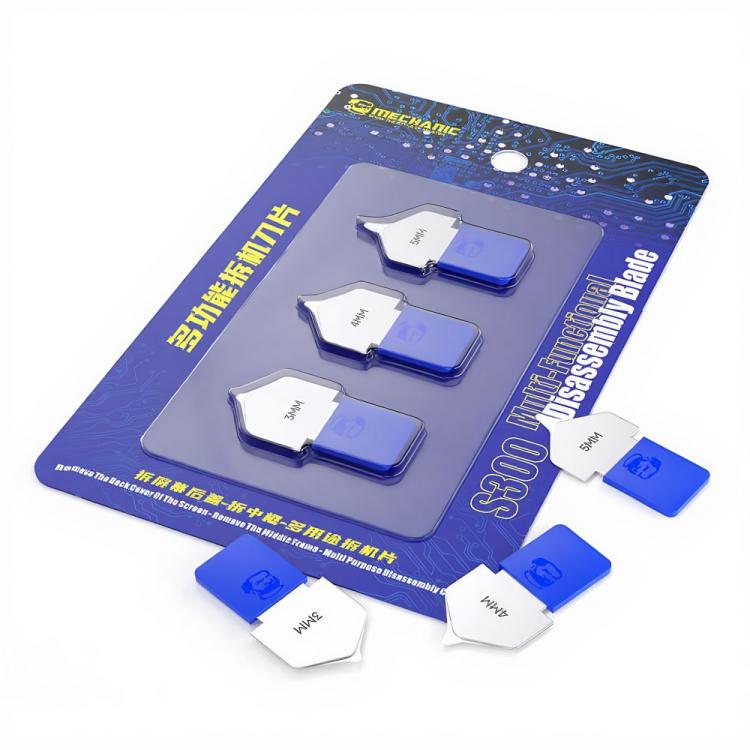 Mechanic S300 3 in 1 Multi-Functional Disassembly Blade Set - Crowbar by MECHANIC | Online Shopping UK | buy2fix