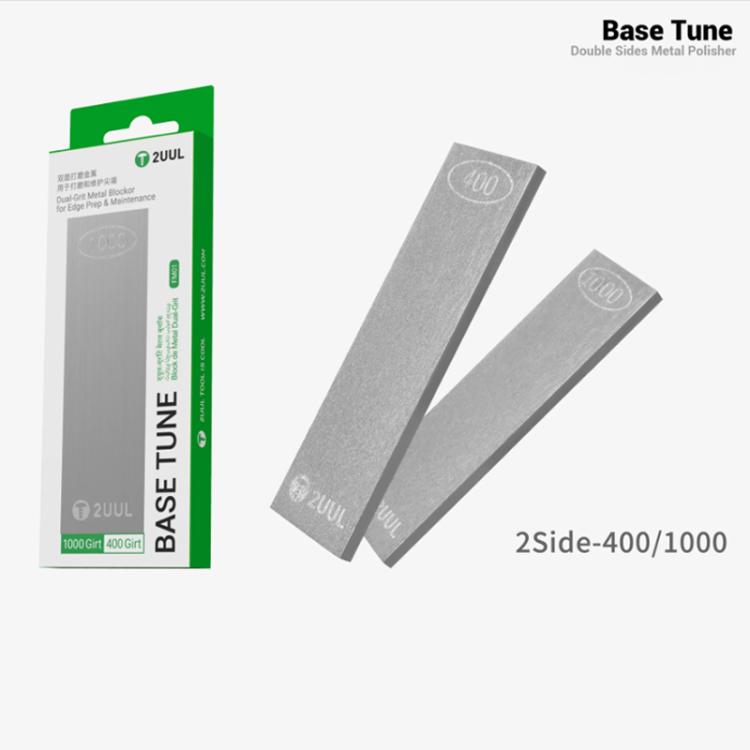 2UUL FM01 400 / 1000-Grit Base Tune Double Sides Metal Polisher - Others by 2UUL | Online Shopping UK | buy2fix