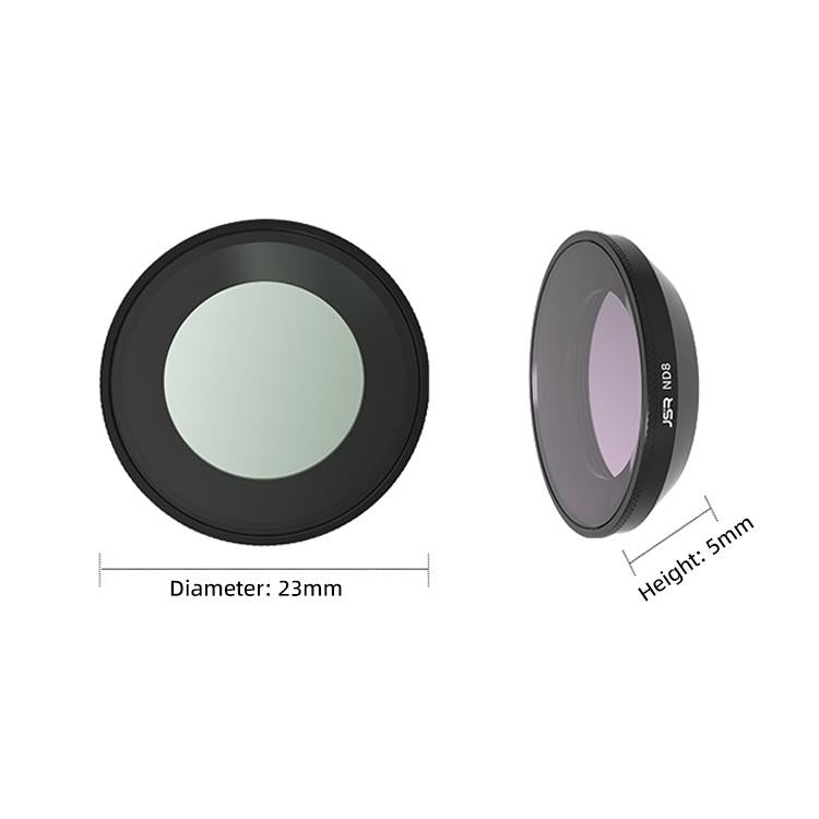 For Insta360 GO Ultra JSR LH Series Lens Filter, Filter:4 in 1 ND8-64PL - Len Accessories by JSR | Online Shopping UK | buy2fix