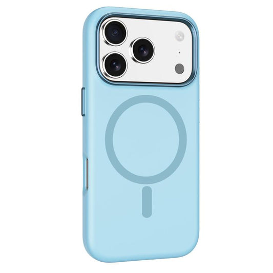 For iPhone 17 Pro Max Mutural Karen Series Liquid Silicone MagSafe Phone Case(Sky Blue) - iPhone 17 Pro Max Cases by Mutural | Online Shopping UK | buy2fix