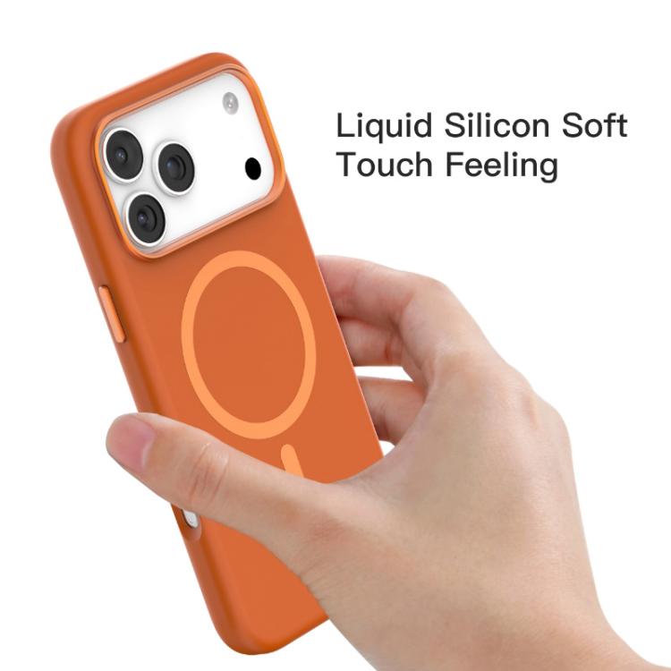For iPhone 17 Pro Mutural Karen Series Liquid Silicone MagSafe Phone Case(White) - iPhone 17 Pro Cases by Mutural | Online Shopping UK | buy2fix