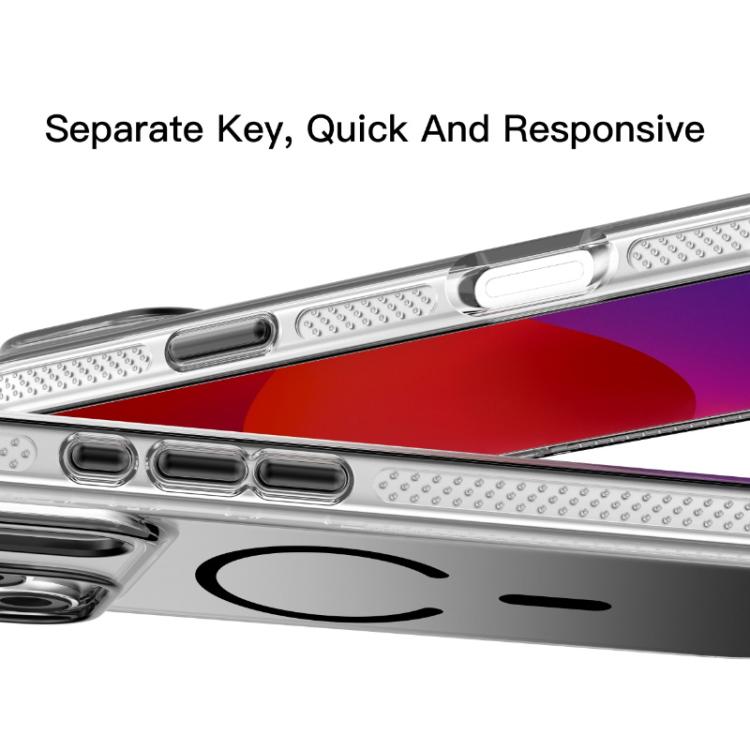 For iPhone 17 Pro Mutural Ice Series MagSafe Gradient Matte PC Hybrid TPU Phone Case(Dark Blue) - iPhone 17 Pro Cases by Mutural | Online Shopping UK | buy2fix