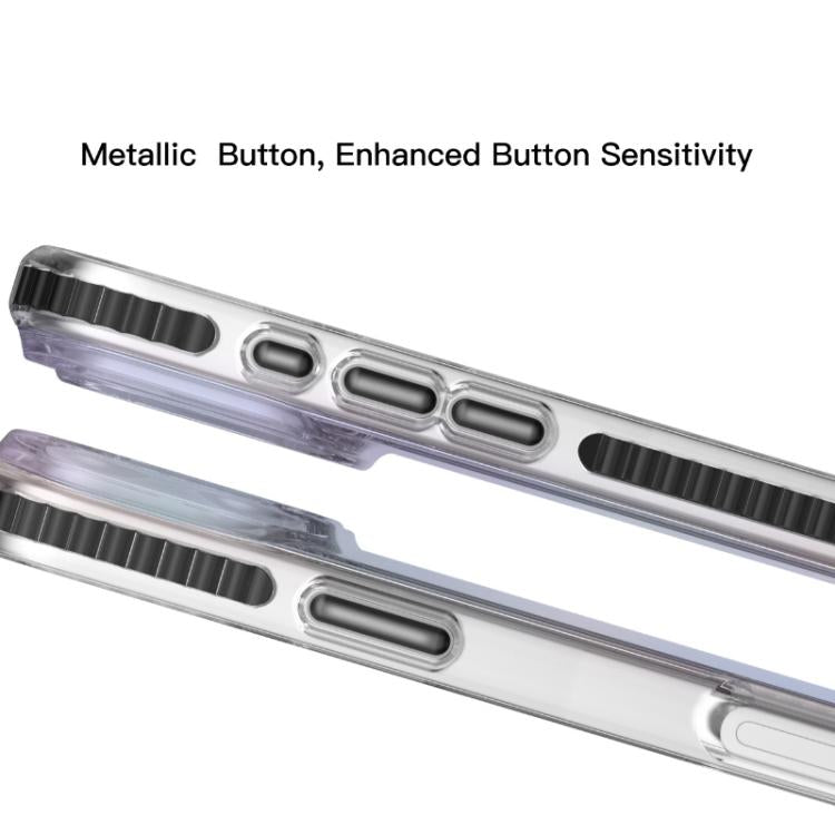 For iPhone 17 Pro Mutural Luggage Rainbow MagSafe Phone Case(Dark Grey) - iPhone 17 Pro Cases by Mutural | Online Shopping UK | buy2fix