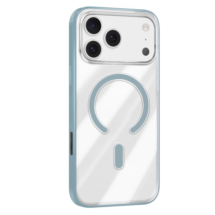 For iPhone 17 Pro Max Mutural Soft Mist Series MagSafe PC Hybrid TPU Phone Case(Light Green) - iPhone 17 Pro Max Cases by Mutural | Online Shopping UK | buy2fix