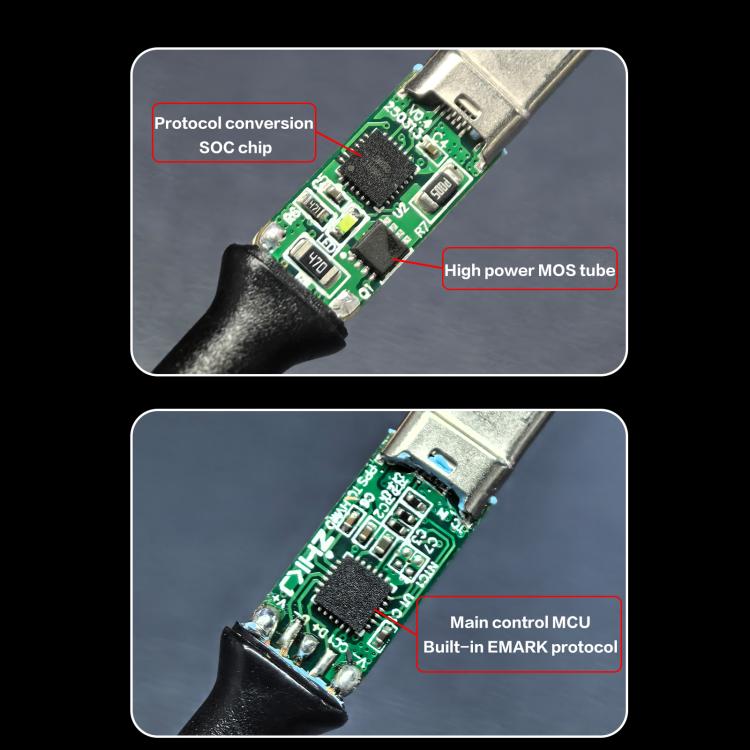 i2C Turbo PPS Protocol Conversion Cable Universal Flash Charging Cable, Model:TU2 120W - USB-C & Type-C Cable by i2C | Online Shopping UK | buy2fix