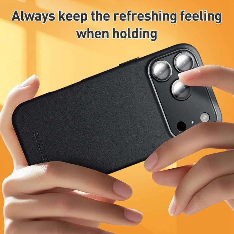 For iPhone 17 Pro Max QIALINO Technology Leather MagSafe Phone Case(Black) - iPhone 17 Pro Max Cases by QIALINO | Online Shopping UK | buy2fix