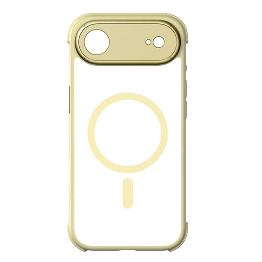 For iPhone Air MOMAX Airbag Shockproof MagSafe Phone Case(Yellow) - iPhone Air Cases by MOMAX | Online Shopping UK | buy2fix