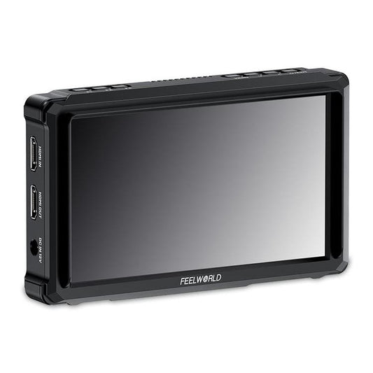 FEELWORLD FW568 Pro 6-inch 1200nit High Bright Camera DSLR Monitor 4K HDMI 60Hz IPS Screen(Black) - On-camera Monitors by FEELWORLD | Online Shopping UK | buy2fix