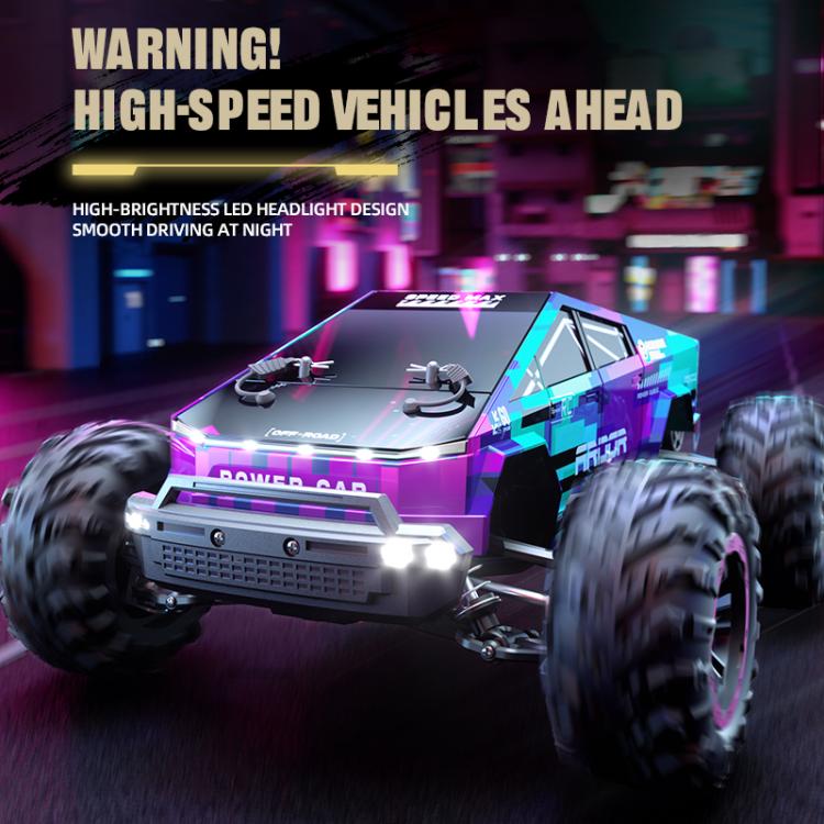 JJR/C C8821 Carbon Brush Four-wheel Drive High Speed Off-road Remote Control Car(Purple) - RC Cars by JJR/C | Online Shopping UK | buy2fix