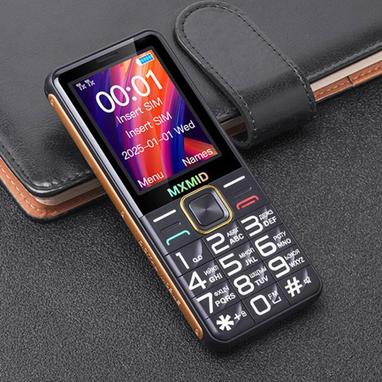 MXMID G880 Pro Big Keys Elder Phone, 2.4 inch, MT6261D, 1600mAh Battery, LED Flashlight, Network: 2G(Black) - Others by buy2fix | Online Shopping UK | buy2fix