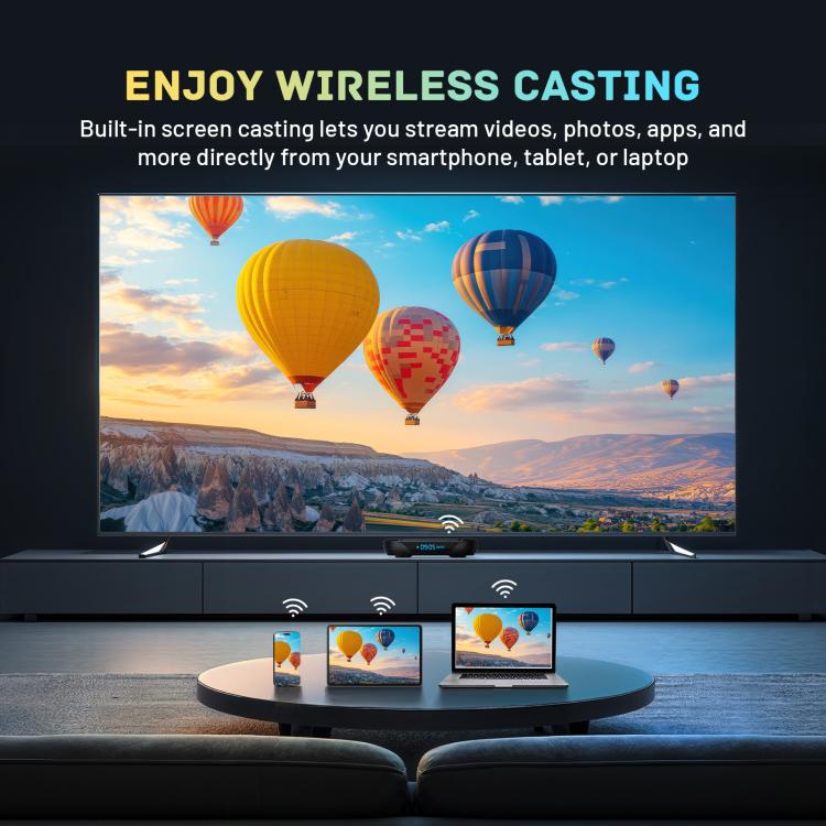 HK1 RBOX X50 Android 14 Smart TV Box with Remote Control, 4GB+64GB, Amlogic S905A Quad-Core(US Plug) - Amlogic S905 by buy2fix | Online Shopping UK | buy2fix