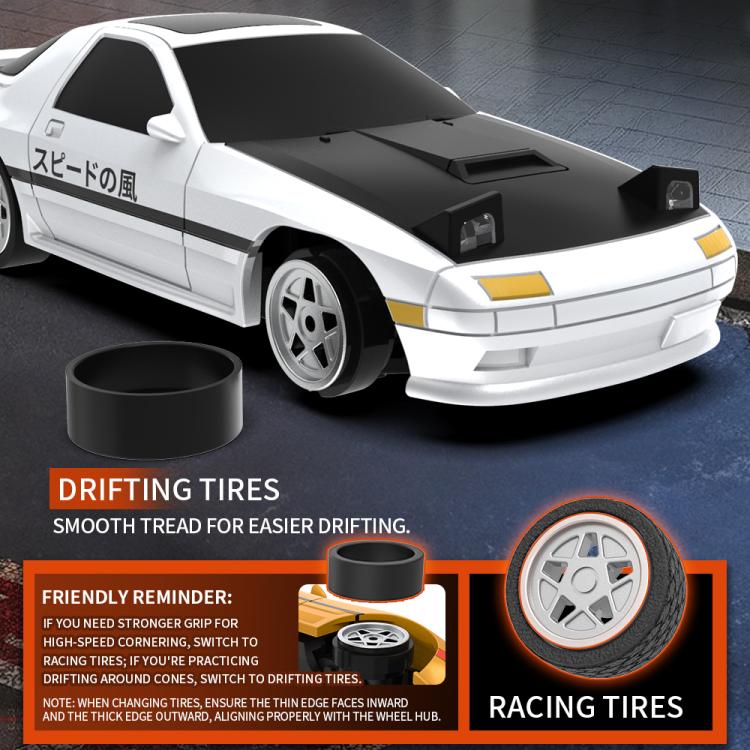 JJR/C C8827 A Q Version Full Scale 4WD Drift Remote Control Car, Style:Standard Version(Blue) - RC Cars by JJR/C | Online Shopping UK | buy2fix