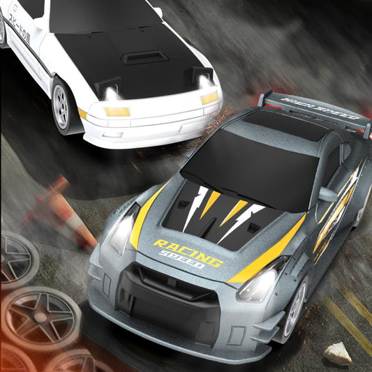 JJR/C C8827 A Q Version Full Scale 4WD Drift Remote Control Car, Style:Gyroscope Version(Silver) - RC Cars by JJR/C | Online Shopping UK | buy2fix