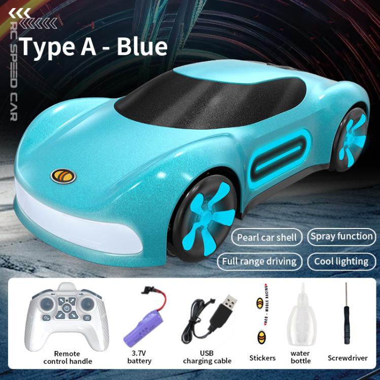 JJR/C Q206 A Future Technology New Energy Concept Remote Control Car, Style:Dual Control(Blue) - RC Cars by JJR/C | Online Shopping UK | buy2fix