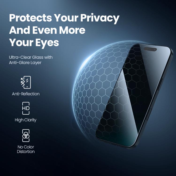 For iPhone 17 Pro NILLKIN Guardian Full Coverage Privacy Tempered Glass Film with Dust-free Cabin - iPhone 17 Pro Tempered Glass by NILLKIN | Online Shopping UK | buy2fix