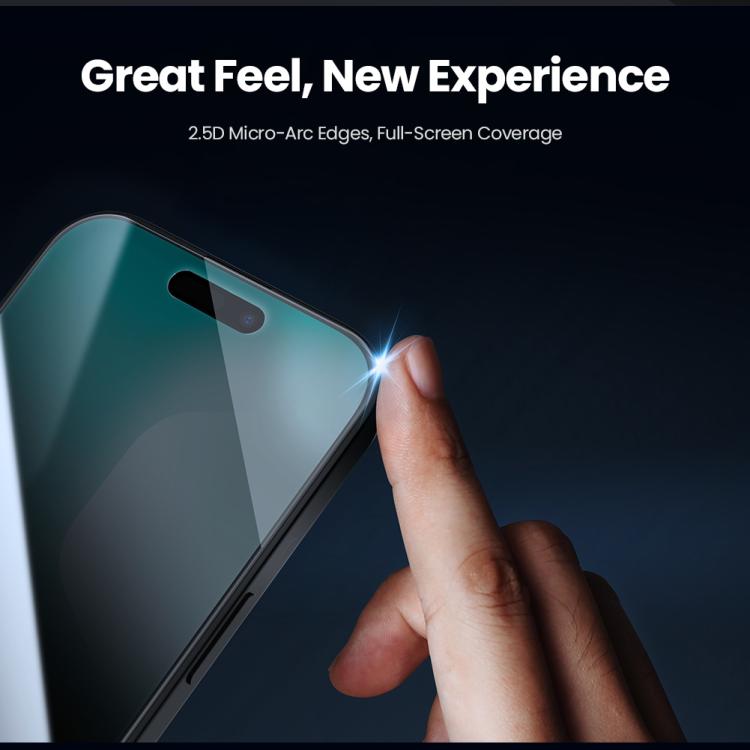 For iPhone 17 Pro NILLKIN Guardian Full Coverage Privacy Tempered Glass Film with Dust-free Cabin - iPhone 17 Pro Tempered Glass by NILLKIN | Online Shopping UK | buy2fix