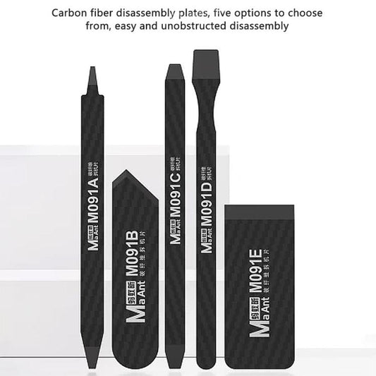 MaAnt M091 Series Carbon Fibre Disassembling Blades Set - Crowbar by MaAnt | Online Shopping UK | buy2fix