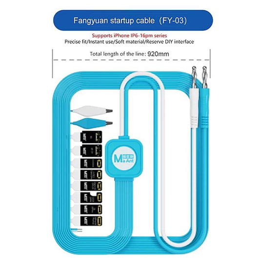MaAnt FY-03 Power Boot DIY-Friendly Startup Cable for iPhone 6 to 16 Pro Max, without 16e - Test Tools by MaAnt | Online Shopping UK | buy2fix