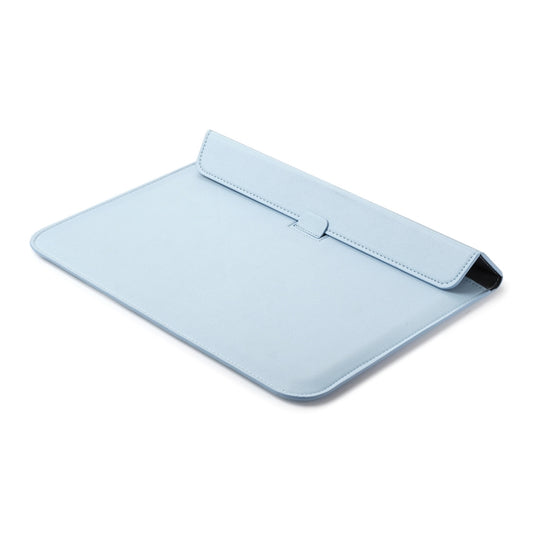 PU Leather Ultra-thin Envelope Bag Laptop Bag for MacBook Air / Pro 11 inch, with Stand Function(Sky Blue) by buy2fix