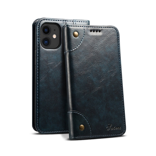 For iPhone 12 mini Baroque Simple Horizontal Flip Leather Case with Holder & Card Slots & Wallet (Black) - iPhone 12 mini Cases by buy2fix | Online Shopping UK | buy2fix