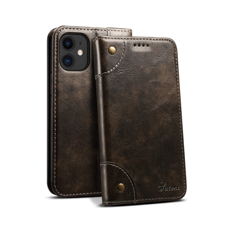 For iPhone 12 Pro Max Baroque Simple Horizontal Flip Leather Case with Holder & Card Slots & Wallet(Black) - iPhone 12 Pro Max Cases by buy2fix | Online Shopping UK | buy2fix