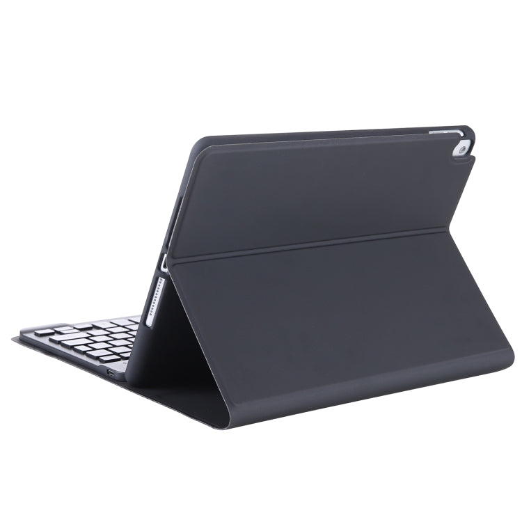 T098B Integrated Ultra-thin Candy Colors Bluetooth Keyboard Tablet Case for iPad Air 11 2024 / 2025 / Air 4 10.9 inch 2020, with Stand & Pen Slot(Black) - For iPad Air by buy2fix | Online Shopping UK | buy2fix