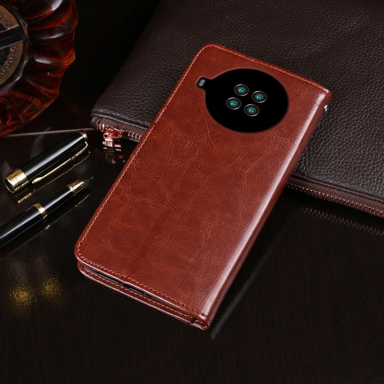 For Cubot Note 20 idewei Crazy Horse Texture Horizontal Flip Leather Case with Holder & Card Slots & Wallet(Rose Red) - More Brand by idewei | Online Shopping UK | buy2fix