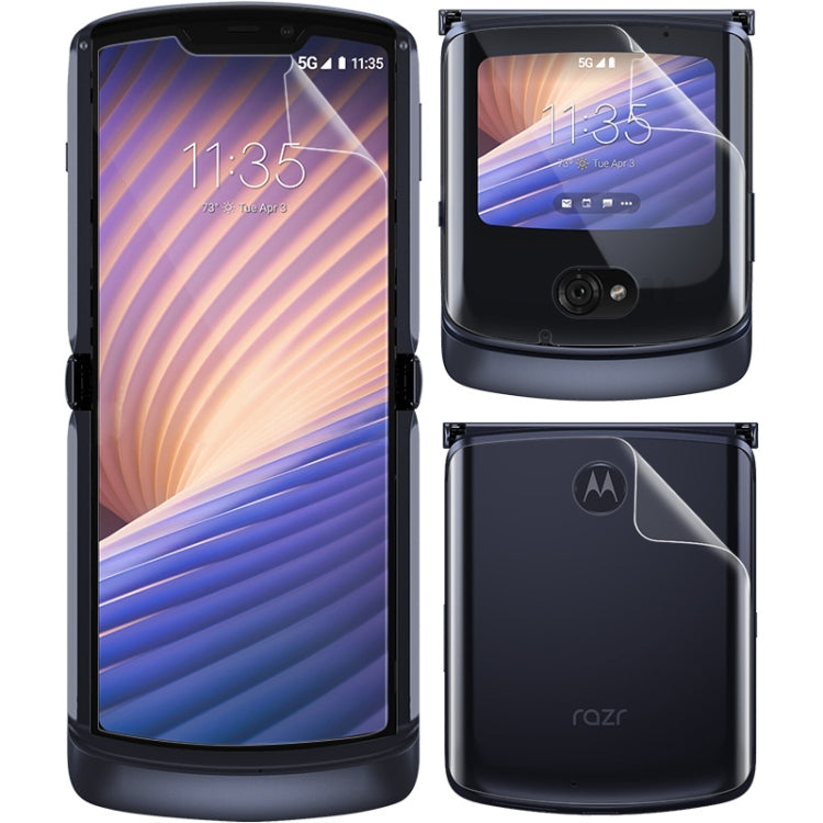 For Motorola Razr 5G IMAK Hydrogel Film III Full Coverage Screen + Back Cover Protector - Others by imak | Online Shopping UK | buy2fix