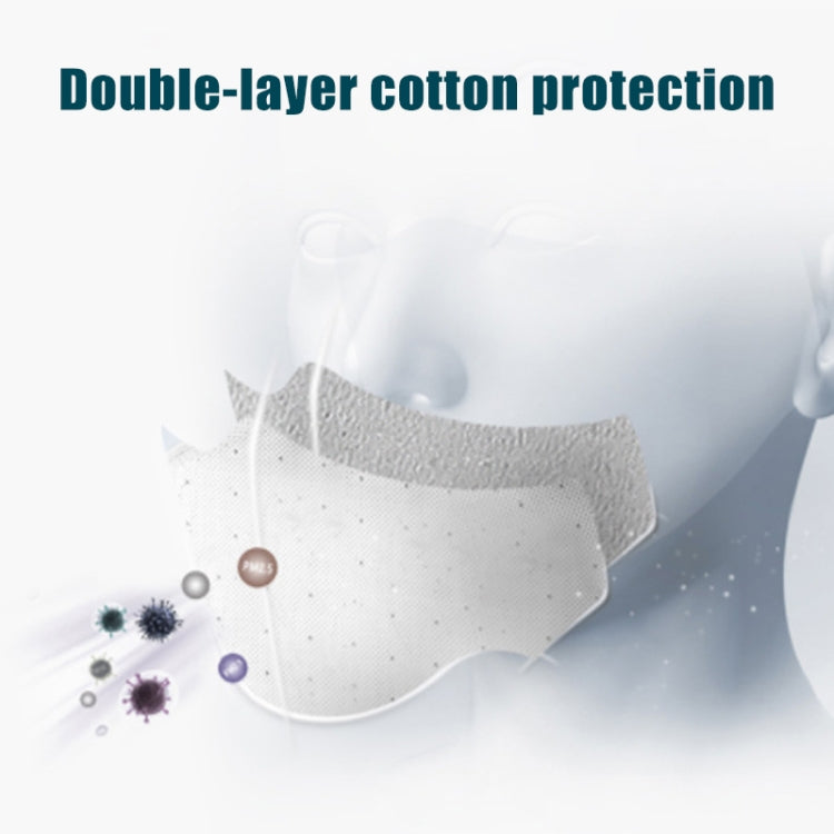 For Men Women Washable Replaceable Filter Breath-Valve PM2.5 Dustproof Face Mask(Dark Red) by buy2fix