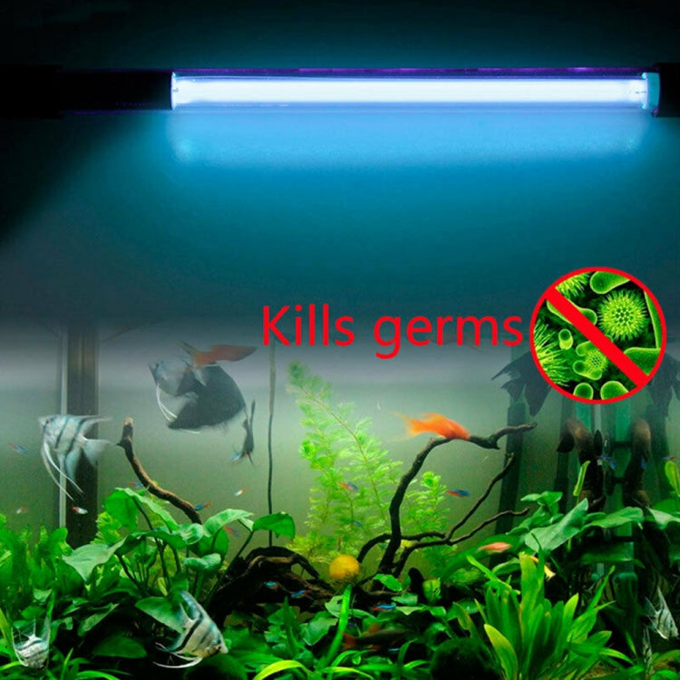 220V 9W UV Ultraviolet Algae Disinfection Fish Tank Lamp, EU Plug - Fish Tank Lamps by buy2fix | Online Shopping UK | buy2fix