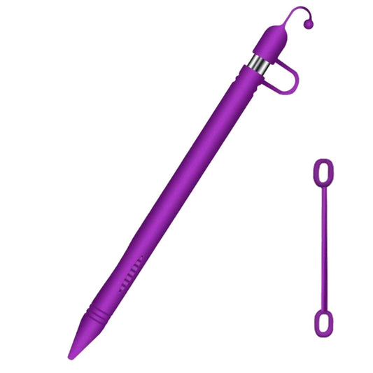 Apple Pen Cover Anti-lost Protective Cover for Apple Pencil (Purple) by buy2fix