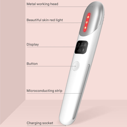 YJK019 Micro-electric Massage Black Eye Wrinkle Eye Beauty Instrument (White) by buy2fix