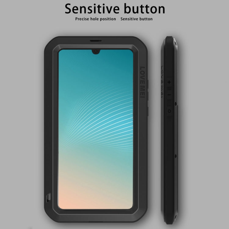 LOVE MEI Powerful Dustproof Shockproof Splashproof Metal + Silicone Combination Case for Huawei P30 Pro (Silver) by LOVE MEI