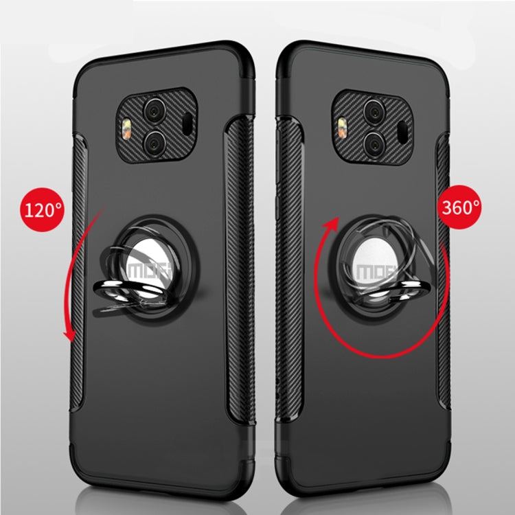 MOFI for Mysterious Series Huawei Mate 10 Shockproof Protective Back Cover Case with Magnetic Rotatable Ring Holder (Red) - Huawei Cases by MOFI | Online Shopping UK | buy2fix